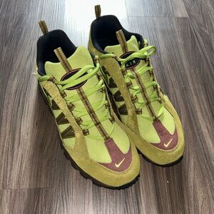 Nike Air Humara Moss Green and Plum Hiking Shoe
